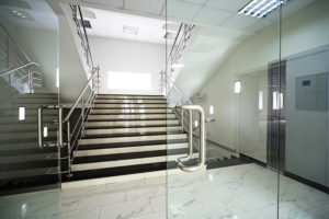 Glass doors